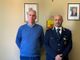 Il sindaco di Casorate Sempione con il nuovo comandante della polizia locale Antonino Tomaselli