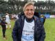Il presidente della Solbiatese, Claudio Milanese, dopo la promozione