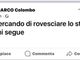Lo screenshot della pagina Facebook del sindaco di Daverio Marco Colombo hackerata da ormai cinque giorni Lo screenshot della pagina Facebook del sindaco di Daverio Marco Colombo hackerata da ormai cinque giorni