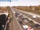 Le code di questa mattina in Autolaghi (foto da web Autostrade per l'Italia)