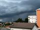 La cella temporalesca di questa mattina vista da Varese