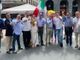 FOTO. Fratelli d'Italia in piazza Monte Grappa accoglie Matteo Bianchi e tanti nuovi iscritti