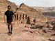 Fulvio Rinaldi a Petra. Nella gallery, alcune foto della sua corsa in Giordania e verso la vetta del Kilimanjaro