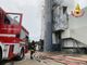 L'incendio alla ditta Civelli di Gavirate