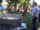 Una pentola gigantesca per una maxi risottata della Pro Loco Gavirate