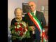 Rosa Zibetti con il sindaco Emilio Aliverti in una foto dalla pagina Facebook del sindaco