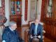 L'incontro in Prefettura a Varese tra il commendator Giovanni Romeo e il Prefetto Salvatore Pasquariello