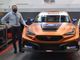 Tarcisio Bernasconi, Team Manager della Scuderia del Girasole, accanto alla Cupra di Salvatore Tavano, neo campione TCR Italy Tarcisio Bernasconi, Team Manager della Scuderia del Girasole, accanto alla Cupra di Salvatore Tavano, neo campione TCR Italy