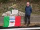 Il ciclista della memoria ricorda i partigiani di Somma Lombardo