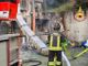 Varese, incendio all'Una Hotels di via Albani. Interessata una parte esterna della struttura