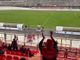 Tutti sotto la tribuna, dove c'è Gazo, dopo l'1-0 di Monticone