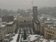 Varese innevata dall'alto nella foto dei vigili del fuoco