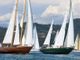 Vele d'epoca in regata (foto Maccione)