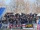 La Curva Nord a Seregno domenica scorsa