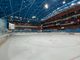 Il bellissimo Stadio Olimpico del Ghiaccio a Cortina