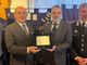 Il maresciallo maggiore Salvatore Giuseppe Manca premiato dal prefetto di Varese Salvatore Pasquariello