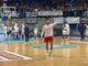 Giancarlo Ferrero prima dell'inizio di gara 2 di finale dei playoff di Serie A2