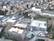 La vista dall'alto del nuovo polo scolastico e sportivo che sta nascendo a San Fermo (Foto e video Alessandro Umberto Galbiati)