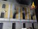 Le immagini dell'incendio a Busto