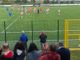 L'applauso finale del pubblico del Varese, tribuna e curva, a Casatenovo