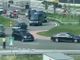 Il corteo con una decina di veicoli tra auto blu, furgoni di scorta e auto della Polizia cantonale che ha accompagnato ieri Di Maio in Ticino
