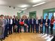 Oldani e la Binda assieme al ministro Garavaglia e a tutte le istituzioni presenti a Ville Ponti