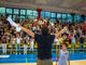 Il presidente Thomas Valentino in tripudio con la gente (Photosport &amp; more)