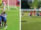 Scapinello-gol trascina la Solbia e Gabrielli-gol fa sfiorare all'Olrepò la serie D