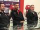 Coach Brase, capitan Ferrero, e Michael Arcieri