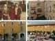 Angela e Franco, a destra, insieme a mamma Carla Tagnochetti e a papà Giuseppe Buccheri, il colonnello della Caserma Garibaldi dove hanno abitato nella loro casa all'interno dell'edificio militare sul lato di via Pavesi da metà anni Settanta a metà anni Ottanta