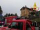 Incendio a Golasecca: in fiamme trenta metri quadrati di tetto