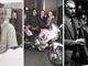 Enrico Minazzi, classe 1951, e quel profumo di giornalismo vero e autentico: alla Gazzetta dello Sport dal 1984 al 2010, nella foto centrale è nell'ufficio del direttore Candido Cannavò con la moto rosa che Claudio Castiglioni regalò a Pantani vincitore del Giro d'Italia 1998. A destra è con Sandro Gamba al palazzetto