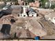 Il cantiere dell'Aermacchi durante i lavori di demolizione della scorsa primavera