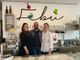 Federica, la prima a destra, con Elisa e Alessandro