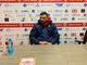 Francesco Gazo in sala stampa dopo il 2-1 sulla Caronnese