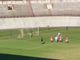 Il gol di Ponsat su rigore: Priori l'aveva quasi preso