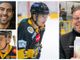 Dall'alto in senso orario Hector Majul, Erik Naslund, Niklas Czarnecki e Massimo Pietroniro, nuovi protagonisti stranieri - anche se Massimo può giocare da italiano - della stagione giallonera