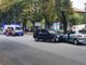 Il luogo del tragico incidente di ieri sera in via Rovereto a San Fermo
