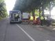 Furgone contro auto a Busto: tre giovani feriti e strada chiusa