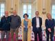 La presentazione della fase autunnale del progetto &quot;La Scatola Magica&quot; di questa mattina in Comune con gli assessori Dimaggio e Laforgia e la presidente della commissione cultura Manuela Lozza. Sotto le locandine con gli eventi