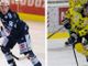 Marco Matonti, gigante ventunenne originario di Feltre con la maglia dell'Unterland e dell'Appiano (foto Hockey Unterland Bacio Della Luna)