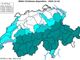 La cartina di MeteoSvizzera su Twitter della vigilia di Natale con la percentuali di possibili nevicate nel Ticino che vanno dal 50% al 90%. In anni di Vigilia e Natale senza neve, è una notizia, anzi un bel sogno