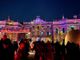 Il video mapping sulla facciata di Palazzo Estense del Natale 2023