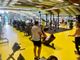 La sala pesi dell'Acinque Ice Arena arricchita di nuovissime macchine e tappeti  Technogym