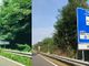 La bretella che collega l'A8 a Varese, prima e dopo