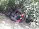 FOTO. Baceno, si ribaltano con il quad mentre trasportano della legna e restano bloccati sotto il veicolo