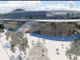 Il rendering del nuovo stadio presentato ieri al Palace Hotel