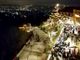 Il Sacro Monte illuminato per le feste natalizie (foto d'archivio)