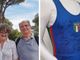 Rosangela De Taddeo, Leonardo Binda e il body della Di-Bi prodotto nel 1980 e autografato dagli atleti olimpici italiani