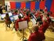 La Filarmonica Indunese durante un concerto